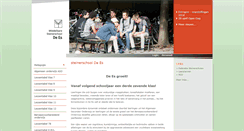 Desktop Screenshot of de-es.be